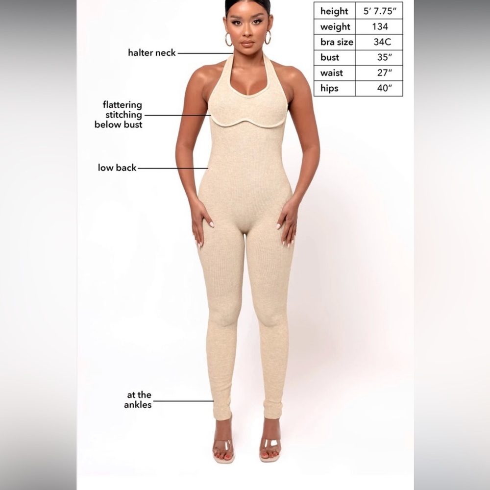 NWT- tessa jumpsuit XS